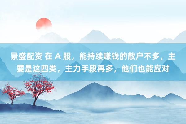 景盛配资 在 A 股，能持续赚钱的散户不多，主要是这四类，主力手段再多，他们也能应对